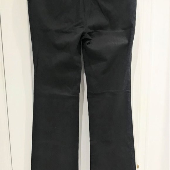 Max & Co. Black Zip Up Chino Trouser Pants Made in Italy Size 10 - Picture 6 of 7